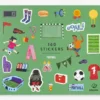 160 Stickers - Football