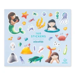 160 Stickers - Mermaids