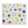 160 Stickers Monsters