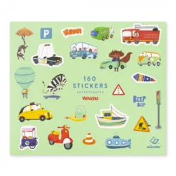 160 Stickers Vehicles