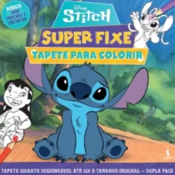 Stitch - Super Fixe - Tapete para Colorir