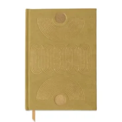 Suedette Hardcover Radiant Journal - Avocado (FSC Mix Credit)