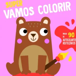 Super Vamos Colorir Urso - Vamos Pintar