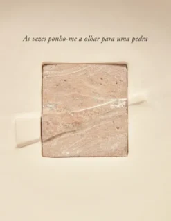 Às Vezes Ponho-me a Olhar para Uma Pedra