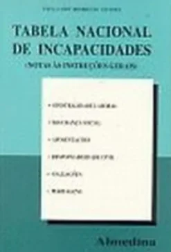 Tabela Nacional de Incapacidades - Anotado