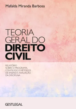 Teoria Geral do Direito Civil - Relatório sobre o programa, conteúdo e métodos de ensino e avaliação da disciplina