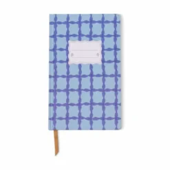 Tulip Journal - Blue Lattice