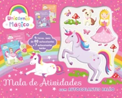 Unicórnio Mágico - Mala de Atividades com Autocolantes